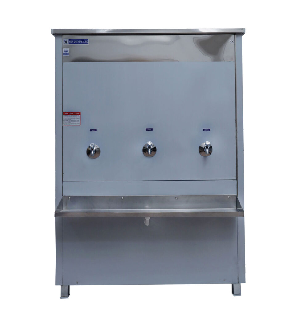 Industrial stainless steel water coolers