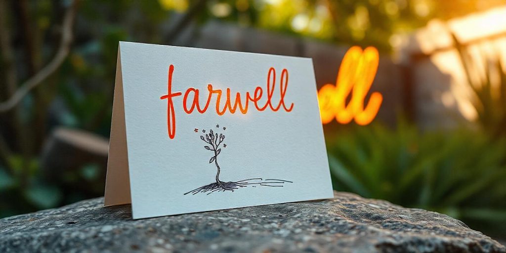 Farewell Cards