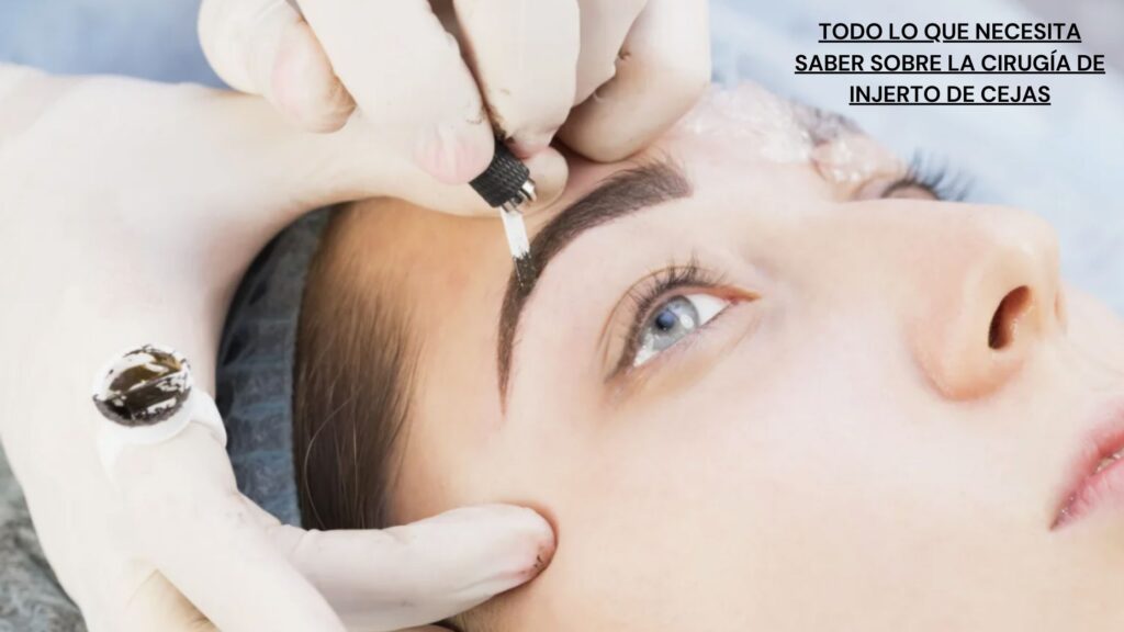 injerto de cejas