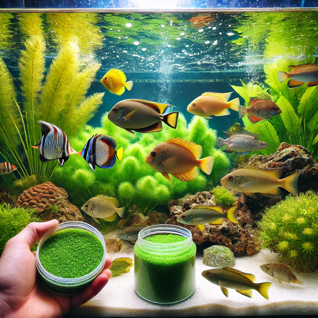 saltwater fish food