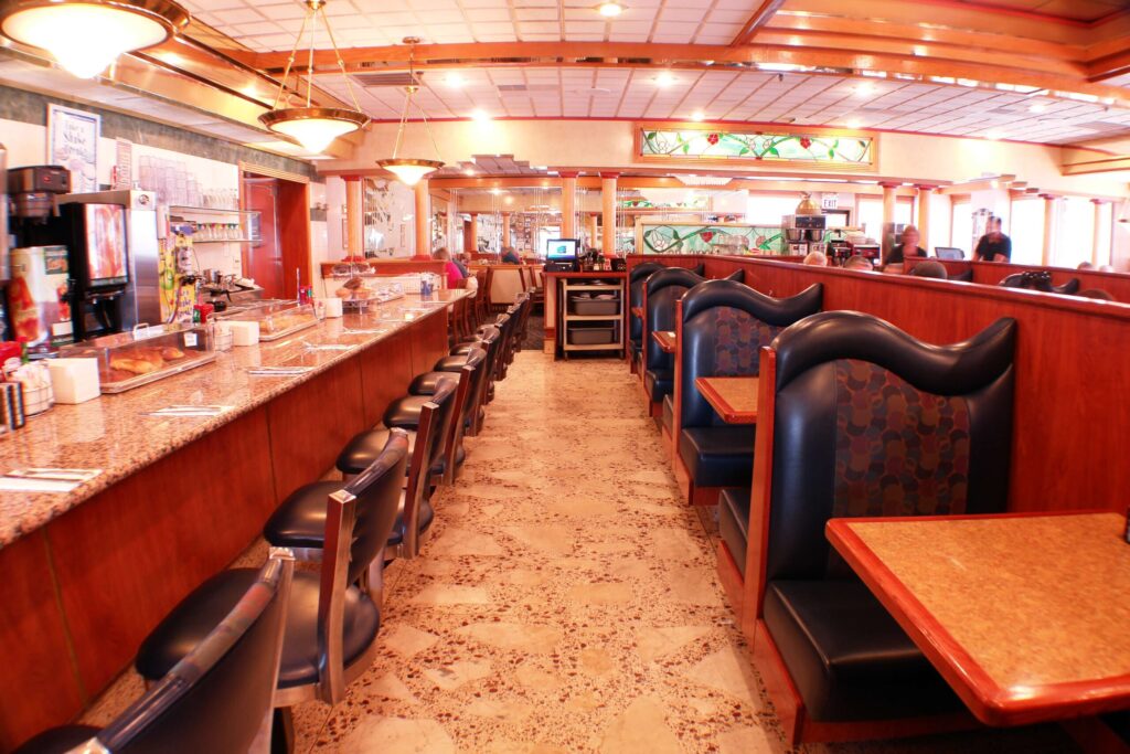 indoor dining restaurant