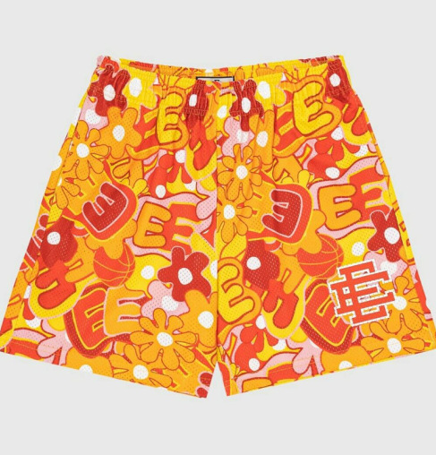 EE Basic Short Floral Basketball 6 Yellow