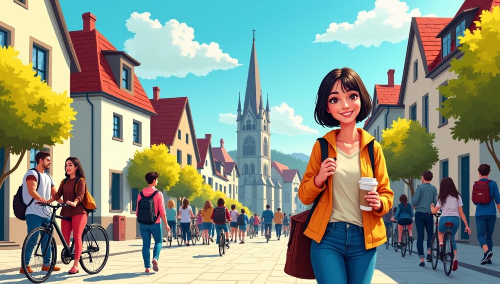 student abroad in Germany day activities