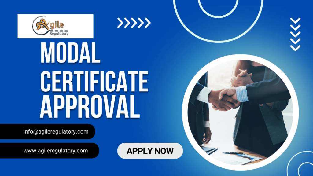 Model Approval Certificate