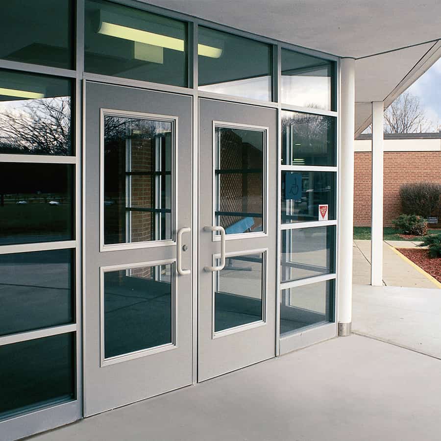 fiberglass door