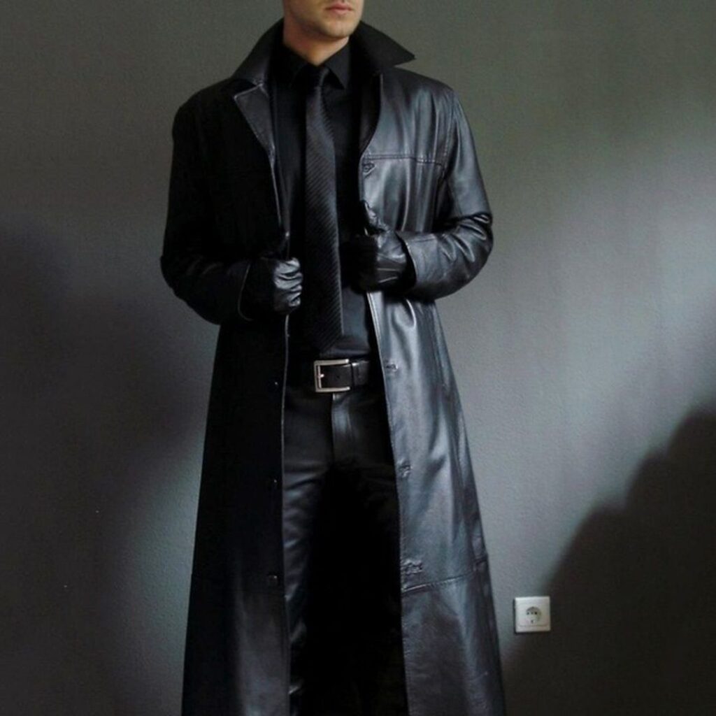 mens leather coats