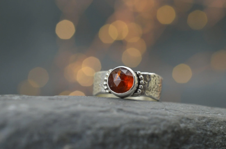 Orange Kyanite Jewelry