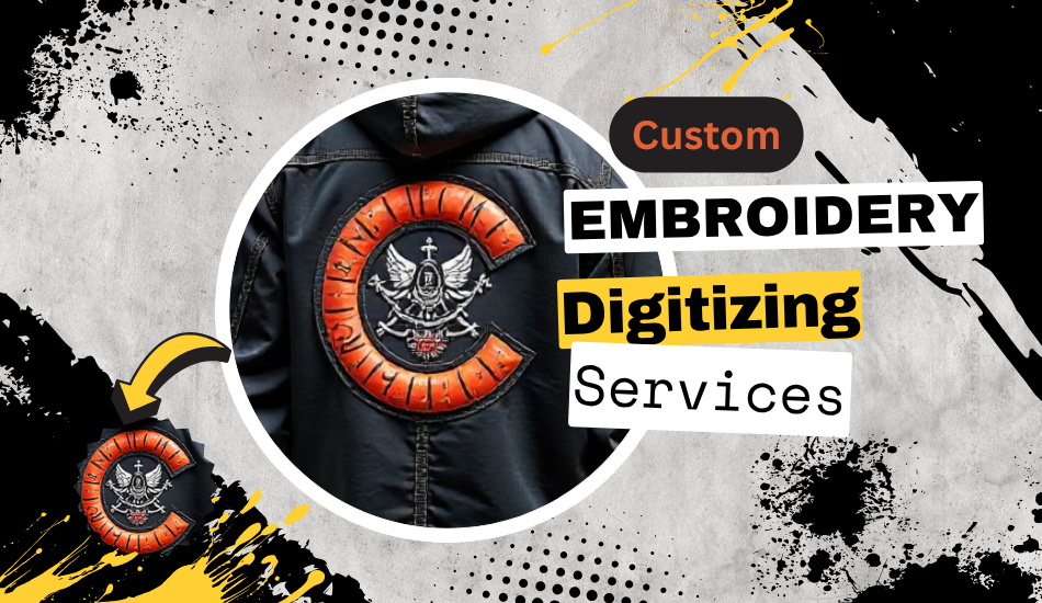 custom Embroidery digitizing services