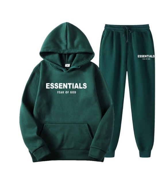 Essentials Hoodie Fear of God Tracksuit Green
