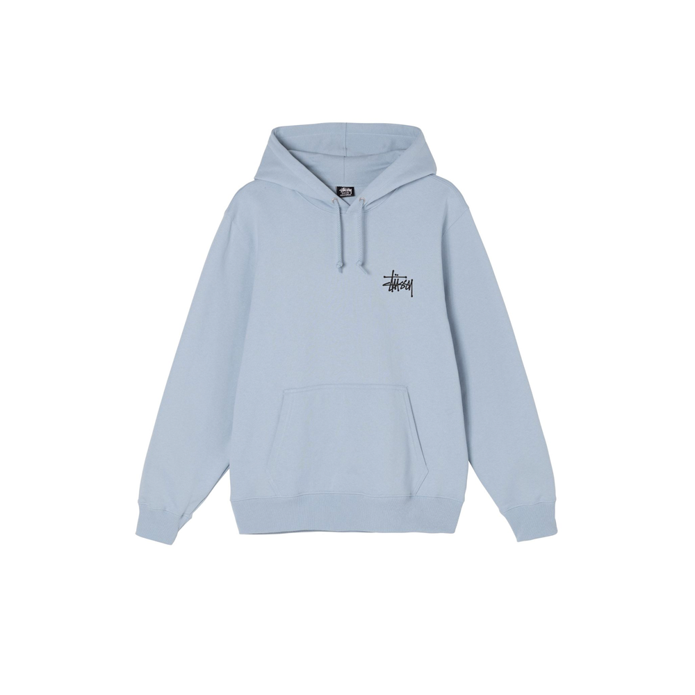 Stussy Basic Hoodie Steel