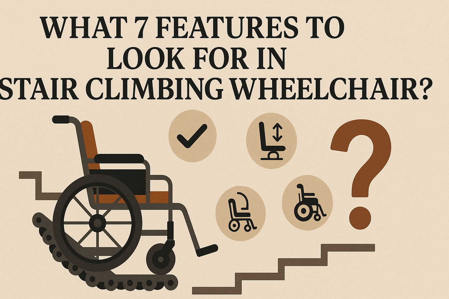 Stair Climbing Wheelchair benefits